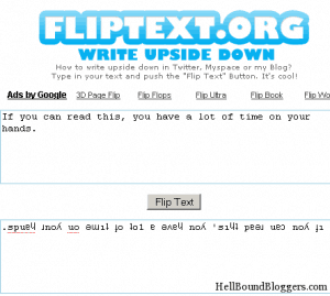 Flip Text