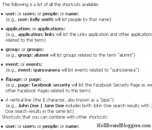 FB Search