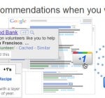 Google's +1 Button Recommendations