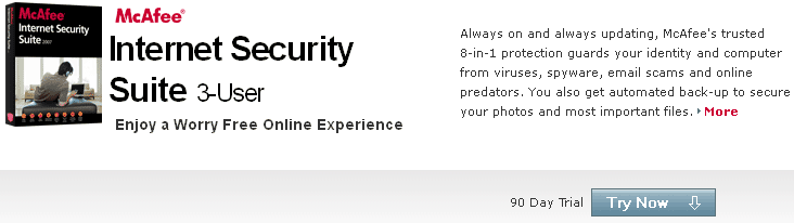 McAfee Internet Security Suite