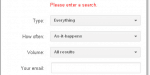 Create a Google Alert to get email updates when people link to your site