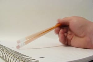write when you're tired