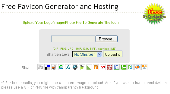 Favicon Generator