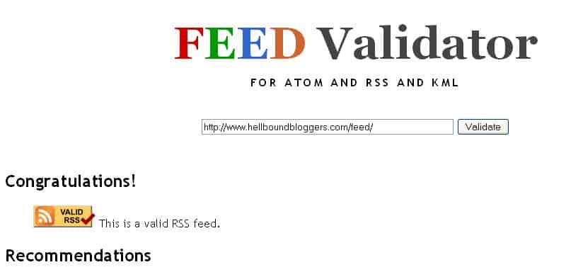 Feedvalidator.org