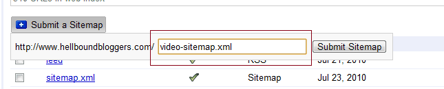 Video Sitemap