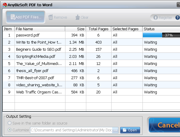 pdf to word