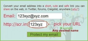 Share you email securely