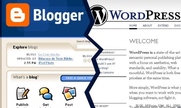 Blogger Vs WordPress