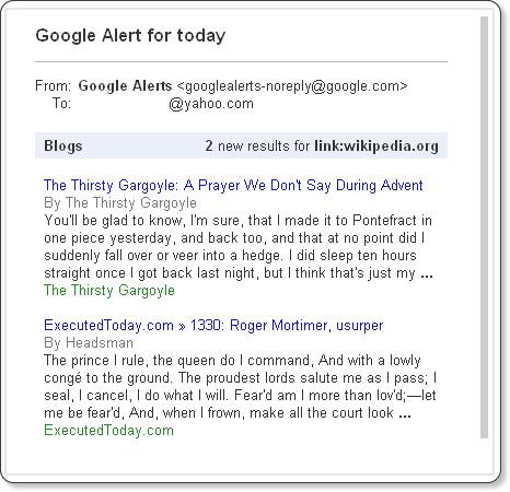 Google Alerts