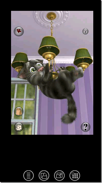 Running Talking Tom