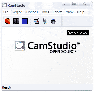 free screen recording tool camstudio