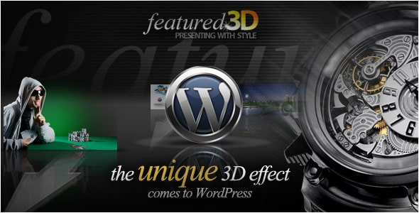 3D content Slider WordPress Plugin