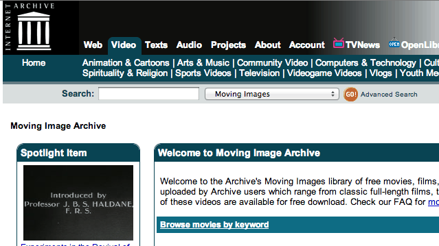 moving image archive
