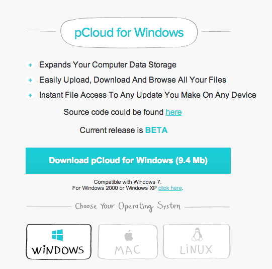 pcloud on linux