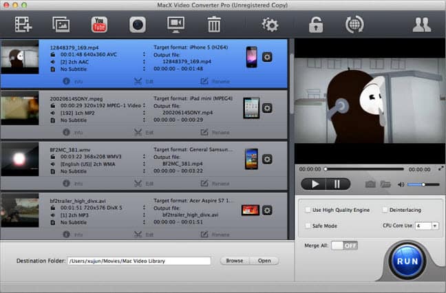 macx free mpeg video converter for mac review