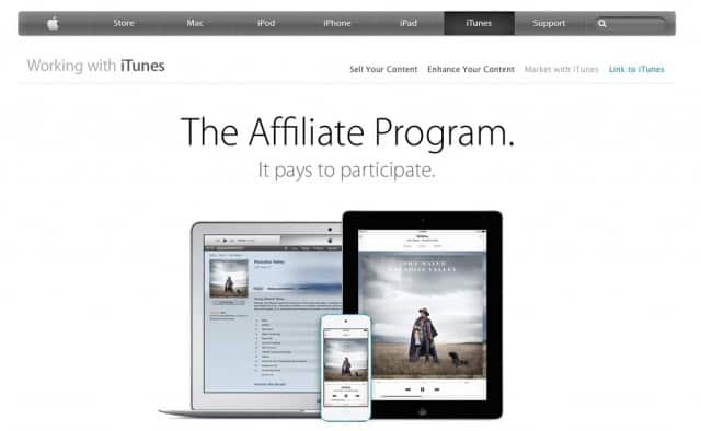 Apple iTunes Affiliates