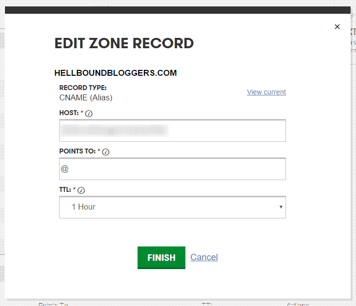 Setup Custom Domain Name For Medium CNAME Record