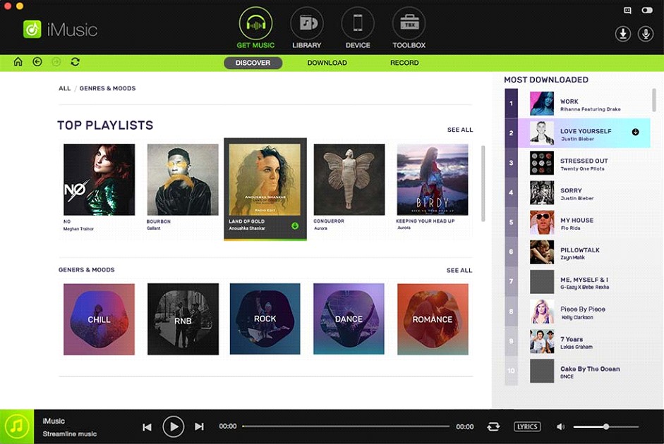 apps like iskysoft music