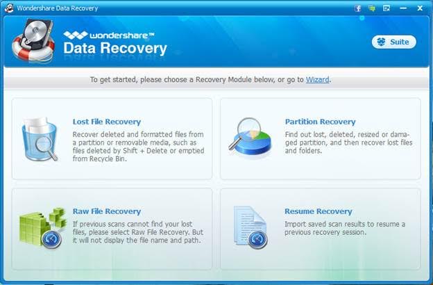 Wondershare Data Recovery