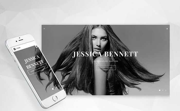 Photographer Portfolio Responsive Joomla Template