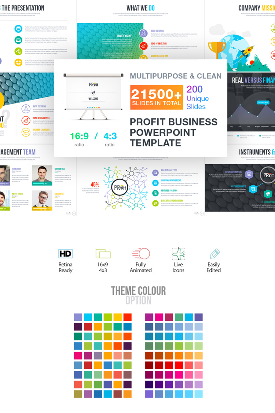 Profit Business PowerPoint Template