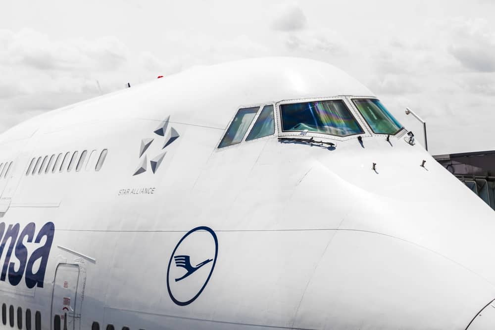 Lufthansa Flight Ready To Head To Runway