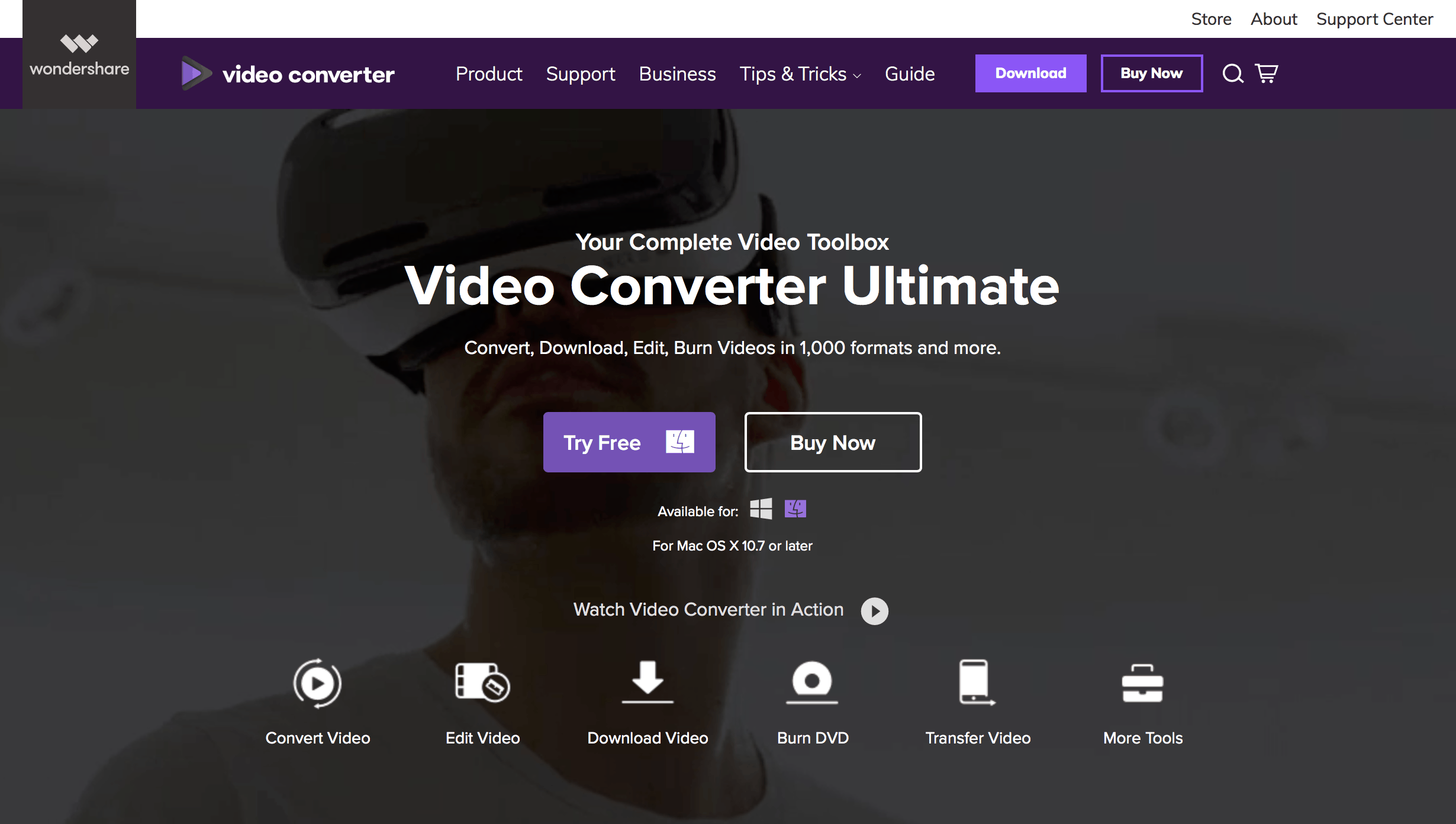 wondershare free video converter for mac