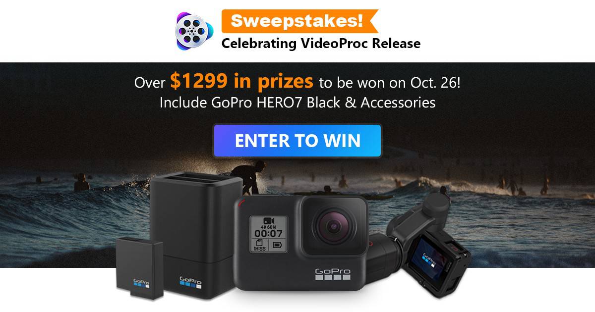 VideoProc GoPro Giveaway